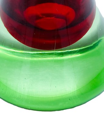 Sommerso Murano Glass Single-Flower Vase attributed to Flavio Poli for Seguso, Italy, 1960s-YUW-1785380