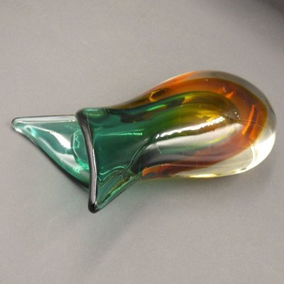 Sommerso Murano Glass Vase by Flavio Poli for Seguso, 1950s-WK-1338103