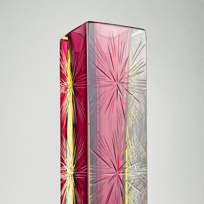 Sommerso Murano Glass Vase by Pagnin & Bon, 1960s-WQC-2035702