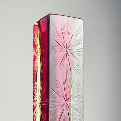 Sommerso Murano Glass Vase by Pagnin & Bon, 1960s-WQC-2035702