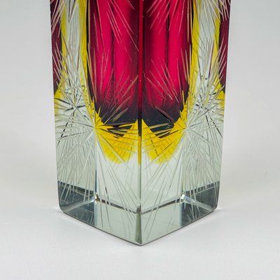 Sommerso Murano Glass Vase by Pagnin & Bon, 1960s-WQC-2035702