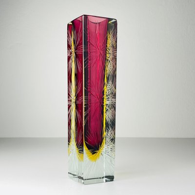 Sommerso Murano Glass Vase by Pagnin & Bon, 1960s-WQC-2035702