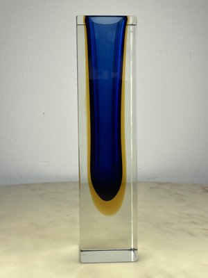 Sommerso Murano Glass Vase, Italy, 1970s-YST-1750112