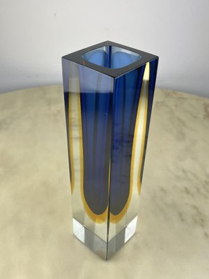 Sommerso Murano Glass Vase, Italy, 1970s-YST-1750112