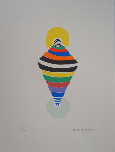 Sonia Delaunay, Top Dress, Rio, Lithograph