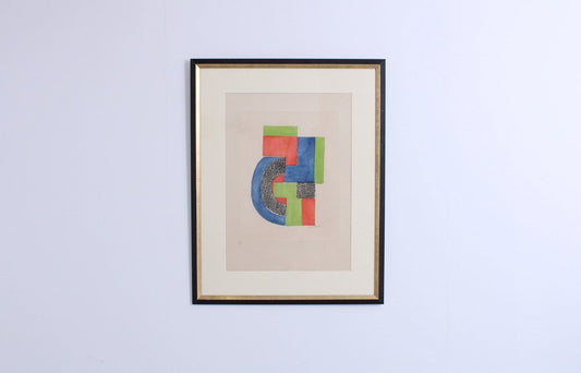 Sonia Delaunay, Totem Series, 1960s, Lithograph