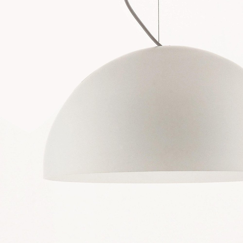 Sonora Suspension Lamp in Opaline Methacrylate by Vico Magistretti for Oluce