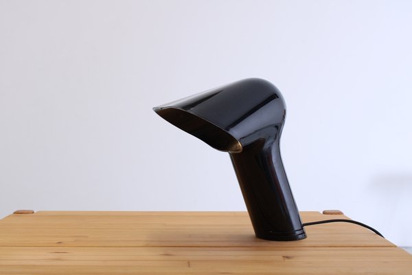 Sorella Black Table Lamp by Guzzini, 1970s-XT-1794913