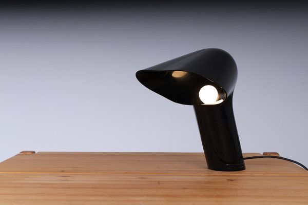 Sorella Black Table Lamp by Guzzini, 1970s-XT-1794913