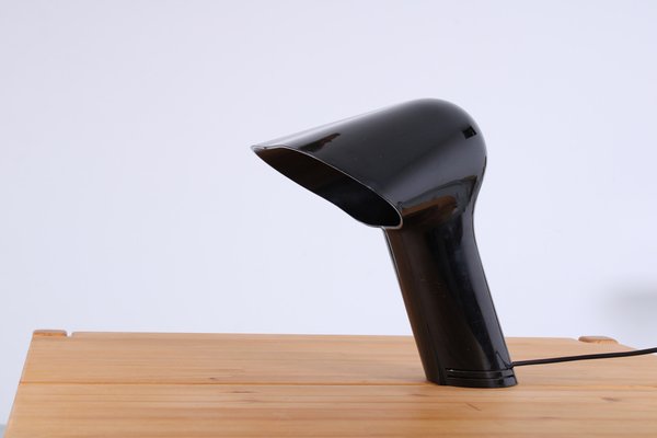 Sorella Black Table Lamp by Guzzini, 1970s-XT-1794913