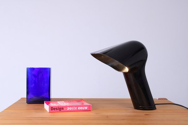 Sorella Black Table Lamp by Guzzini, 1970s-XT-1794913