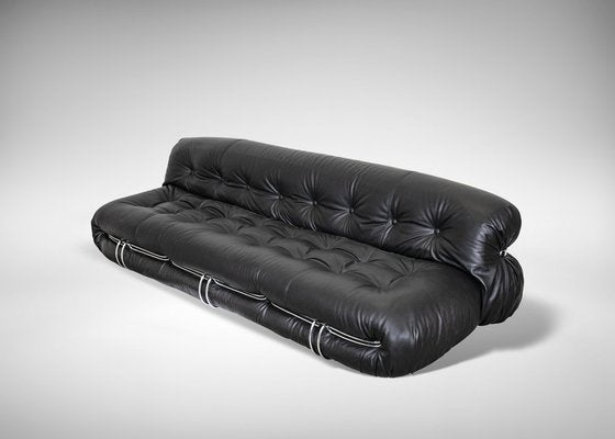 Soriana Three Seater Sofa by Afra and Tobia Scarpa for Cassina, Italy, 1970s-ZCI-2029959