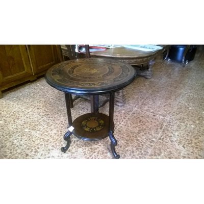 Sorrentino Inlaid Coffee Table, 1800s-RAQ-687599