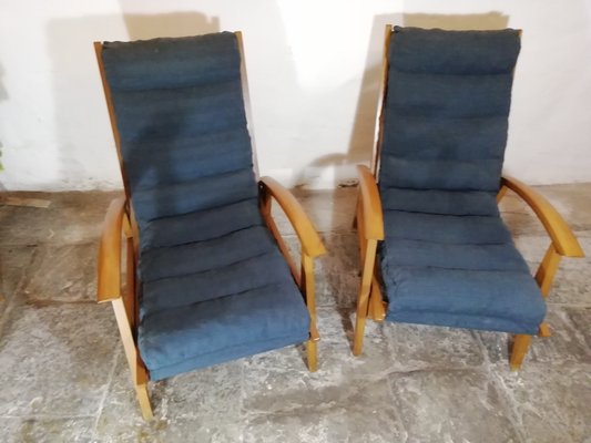 Sorrento Model Armchairs from Cerutti, Italy, 1950s, Set of 2-HNE-1426339