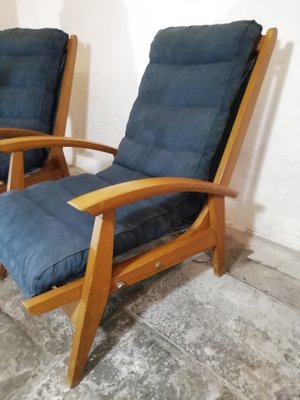 Sorrento Model Armchairs from Cerutti, Italy, 1950s, Set of 2-HNE-1426339