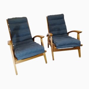 Sorrento Model Armchairs from Cerutti, Italy, 1950s, Set of 2-HNE-1426339