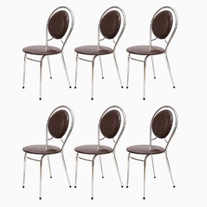 Soudexvinyl Chairs, 1970s, Set of 6-JCN-1723031