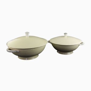 Soup Tureens from Boch Frères, La Louviere, 1920s, Set of 2-IJR-778670