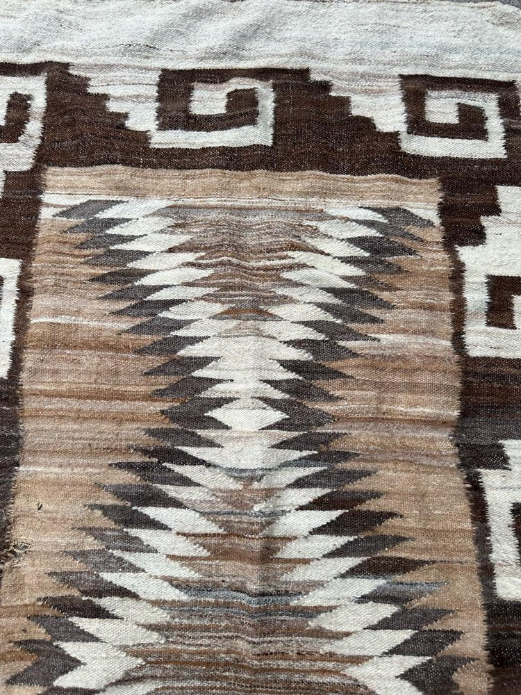 South American Navajo Flat Rug, 1930s