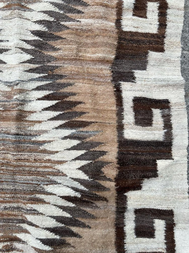 South American Navajo Flat Rug, 1930s