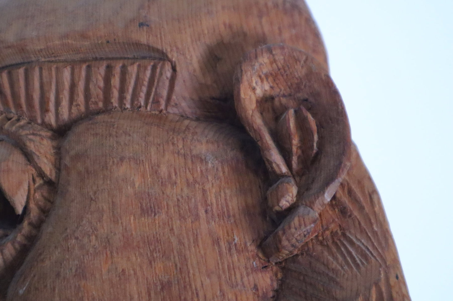 South Tyrolean Wooden Mask Grimace, 1960s