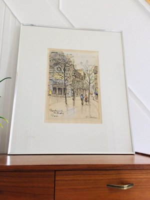 Soutine Art Arts Painting, Paris, 1930s, Watercolor-WSA-831437