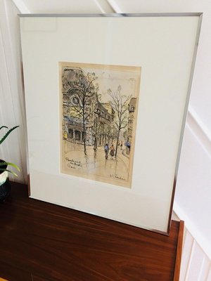 Soutine Art Arts Painting, Paris, 1930s, Watercolor-WSA-831437