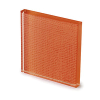 Net glass lacquered rust (NER4)