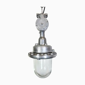 Soviet Industrial Aluminium Factory Pendant Lamp, 1960s-CGF-1815255