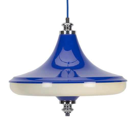 Space Age 05652/01 Pendant Lamp in Blue from Massive