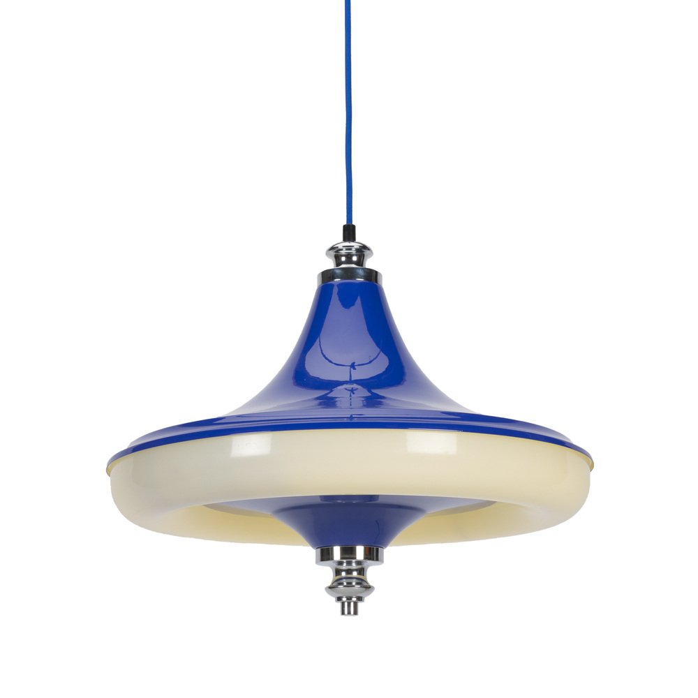 Space Age 05652/01 Pendant Lamp in Blue from Massive