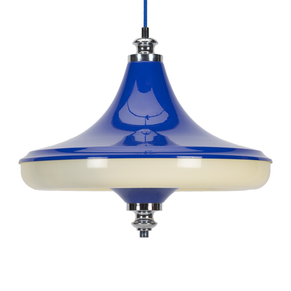 Space Age 05652/01 Pendant Lamp in Blue from Massive