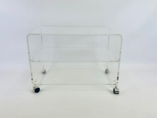 Space Age Acrylic Glass Coffee Table, 1970s-ZCY-2028952