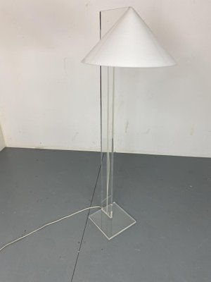 Space Age Acrylic Glass Floor Lamp by Harco Loor, 1980s-DE-1722633