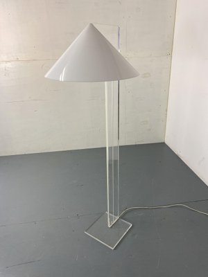 Space Age Acrylic Glass Floor Lamp by Harco Loor, 1980s-DE-1722633