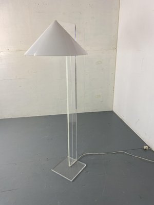 Space Age Acrylic Glass Floor Lamp by Harco Loor, 1980s-DE-1722633