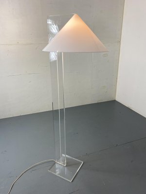 Space Age Acrylic Glass Floor Lamp by Harco Loor, 1980s-DE-1722633