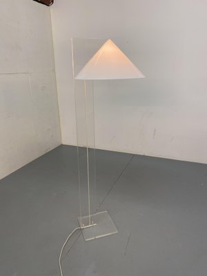 Space Age Acrylic Glass Floor Lamp by Harco Loor, 1980s-DE-1722633