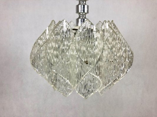 Space Age Acrylic Glass Pendant Lamp, 1960s-ZCY-1376016