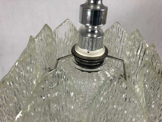 Space Age Acrylic Glass Pendant Lamp, 1960s-ZCY-1376016