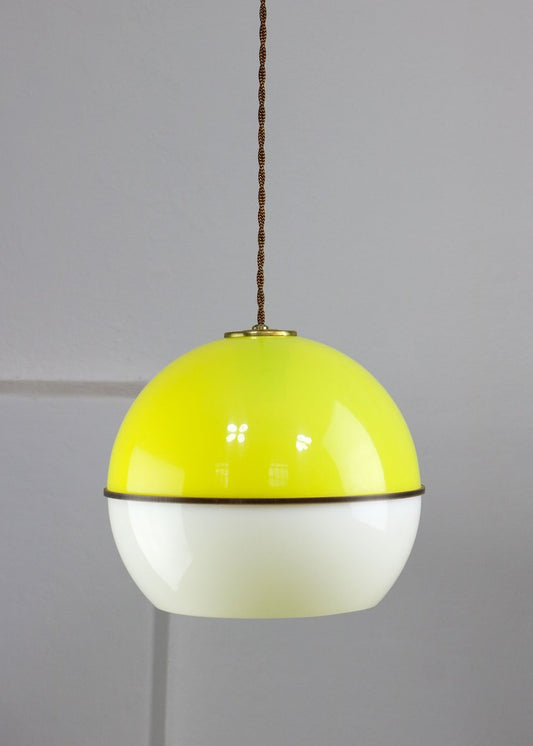 Space Age Acrylic Glass Pendant Lamp, 1970s