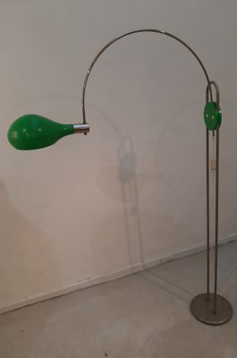 Space Age Adjustable Arc Floor Lamp from Temde, 1970s-HPX-767219