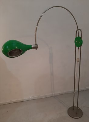 Space Age Adjustable Arc Floor Lamp from Temde, 1970s-HPX-767219