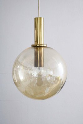 Space Age Amber Bernstein Pendal Legs Lamp by Helena Tynell for Limburg, 1960s-FJP-1729853