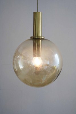 Space Age Amber Bernstein Pendal Legs Lamp by Helena Tynell for Limburg, 1960s-FJP-1729853