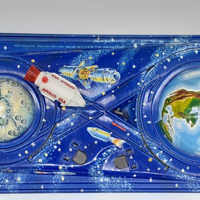 Space Age Apollo Mechanical Table Game, West Germany, 1970s-PCO-1781225