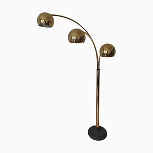 Space Age Arch Floor Lamp in Brass, 1970s-RCH-1378229