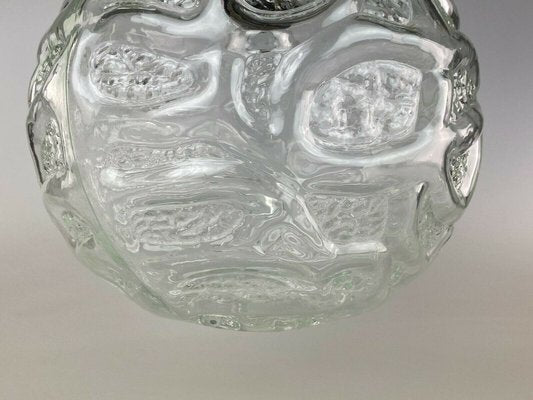 Space Age Ball Pendant Lamp in Glass, 1970s-EJL-1139030