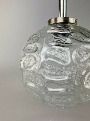 Space Age Ball Pendant Lamp in Glass, 1970s-EJL-1139030