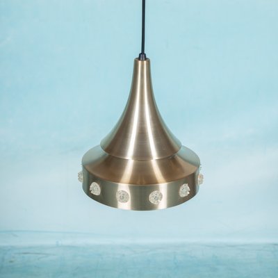 Space Age Brushed Aluminium Pendant, 1960s-HGA-1812861